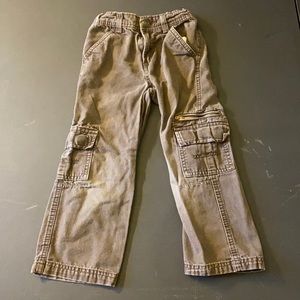 Sonoma, Brown, Boys Youth Size 5, Pre-Owned Cargo Pants